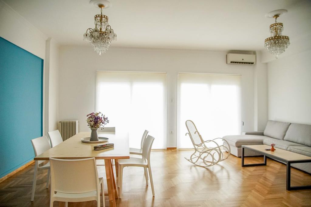 Athenian Blue - Family Apt 5' Minutes From Acropolis Museum Eksteriør bilde