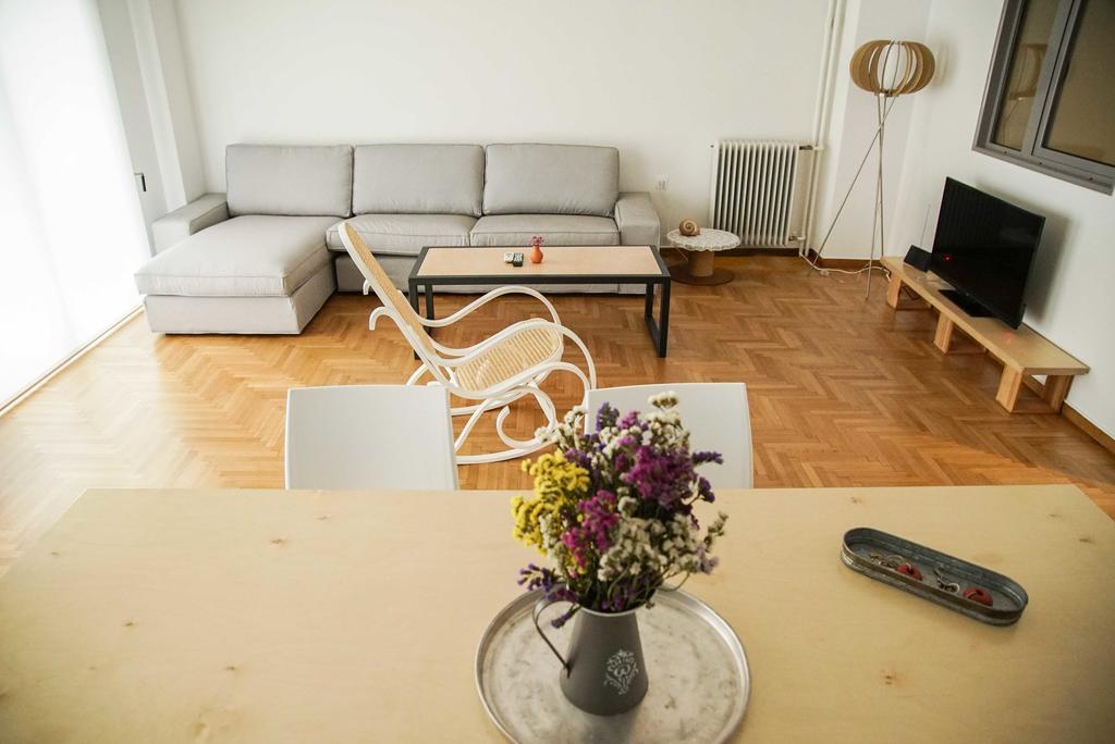 Athenian Blue - Family Apt 5' Minutes From Acropolis Museum Eksteriør bilde
