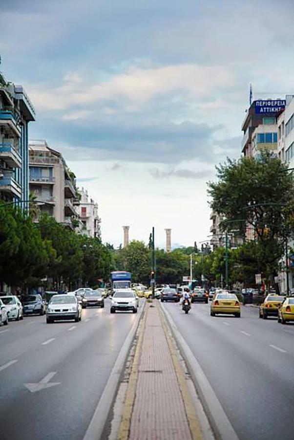 Athenian Blue - Family Apt 5' Minutes From Acropolis Museum Eksteriør bilde